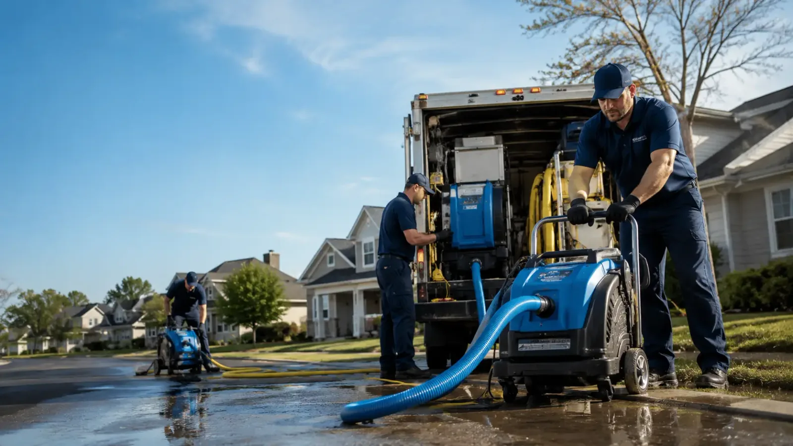 Flood Damage Cleanup in Prosperity, WV